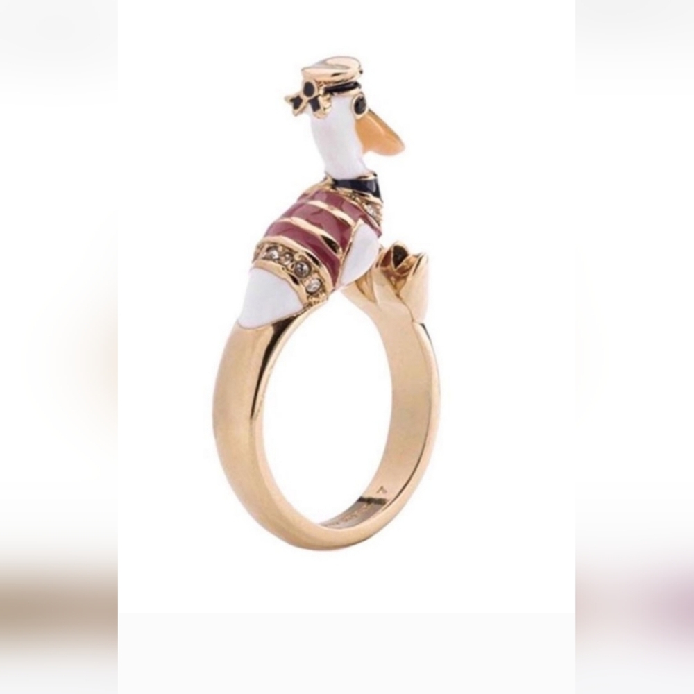 Kate Spade ♤ Taking Flight Pelican Ring ♤ Size 6